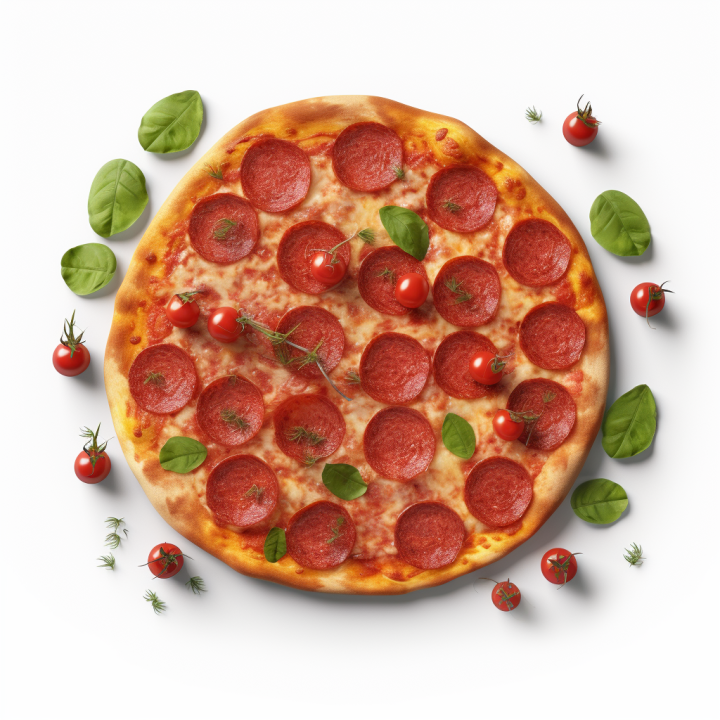 Pizza Pepperoni Light