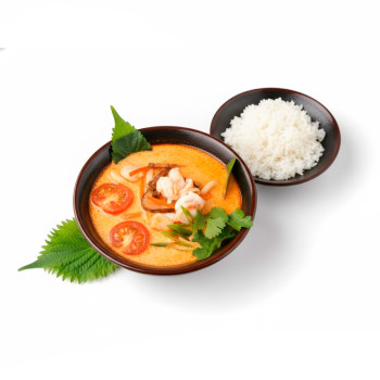 Tom Yum con Mariscos