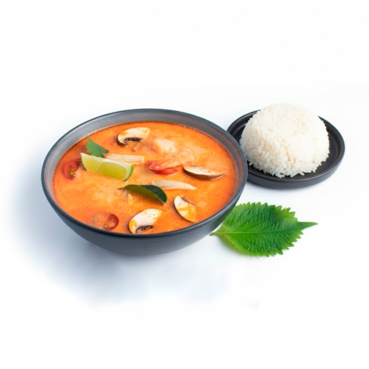 Tom Yum con Gambas